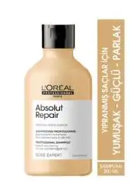 L’Oréal Professionnel Série Expert Absolut Repair Onarıcı Şampuan 300ml | Yıpranmış ve Hasar Görmüş Saçlar İçin Profesyonel Bakım - 1