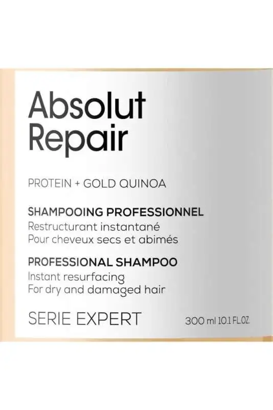 L’Oréal Professionnel Série Expert Absolut Repair Onarıcı Şampuan 300ml | Yıpranmış ve Hasar Görmüş Saçlar İçin Profesyonel Bakım - 7