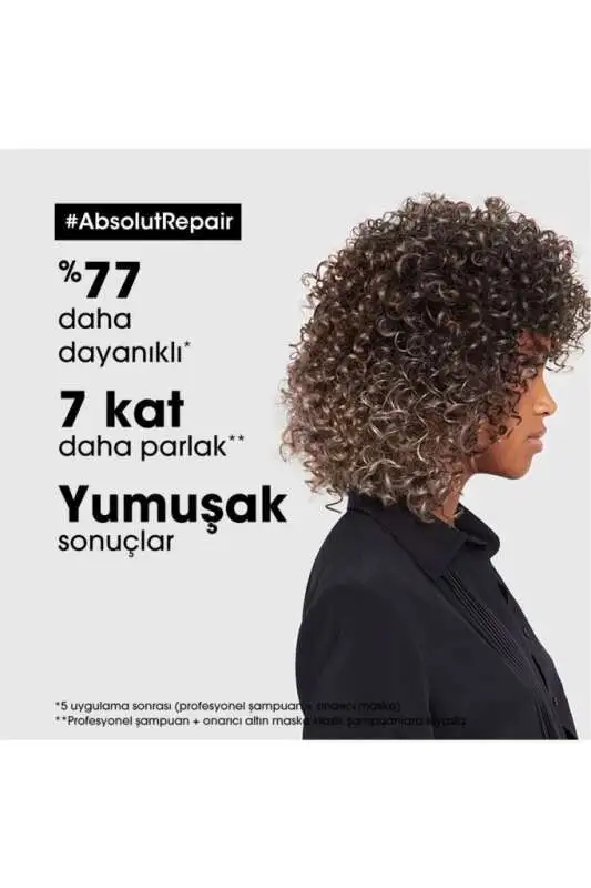 LOréal Professionnel Serie Expert Absolut Repair Yıpranmış Saçlar İçin Onarıcı Şampuan 500ml | Yoğun Onarım ve Güçlendirme - 5