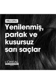 LOréal Professionnel Blondifier Kusursuz Sarışınlık Maske - Sarı Tonları Nötralize Eden ve Parlaklık Veren Bakım 250 ml - 3