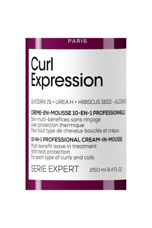 LOréal Professionnel Serie Expert Curl Expression Kıvırcık Saçlar İçin Şekillendirici Krem Köpük 250ml - Dolgun Kıvrımlar & Kontrollü Frizsizlik - 4