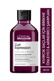 LOréal Professionnel Serie Expert Curl Expression Kıvırcık Saçlar İçin Kalıntı Önleyici ve Kıvrım Tanımlayıcı Şampuan 300 ml - Nem Dengesi & Esneklik - Loreal Professionnel