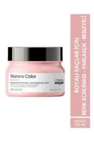 LOréal Professionnel Vitamino Color Renk Koruyucu Maske - Boyalı ve Parlak Saçlar İçin UV Filtreli Yoğun Bakım 250 ml - 1