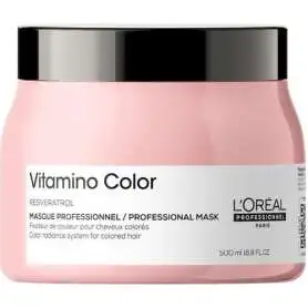LOréal Professionnel Vitamino Color Renk Koruyucu & Parlatıcı Saç Maskesi - Renkli ve Balyajlı Saçlar İçin Uzun Ömürlü Ton ve Nem 500 Ml - 