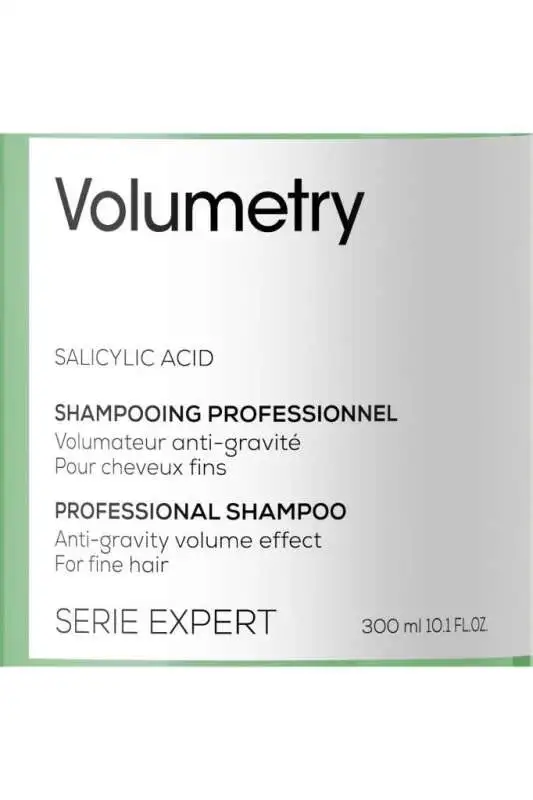 LOréal Professionnel Serie Expert Volumetry İnce Telli Saçlar İçin Hacim ve Dolgunluk Şampuanı 300 ml - Sülfatsız Formül & Saçı Kalınlaştırıcı - 6