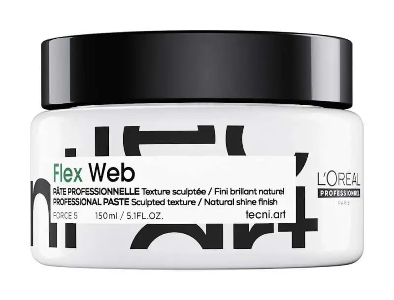 LOréal Professionnel Tecni Art Web Force 5 Doku & Hacim Şekillendirici Macun - Esnek Tutuş ve Mat Görünüm 150 Ml - 2