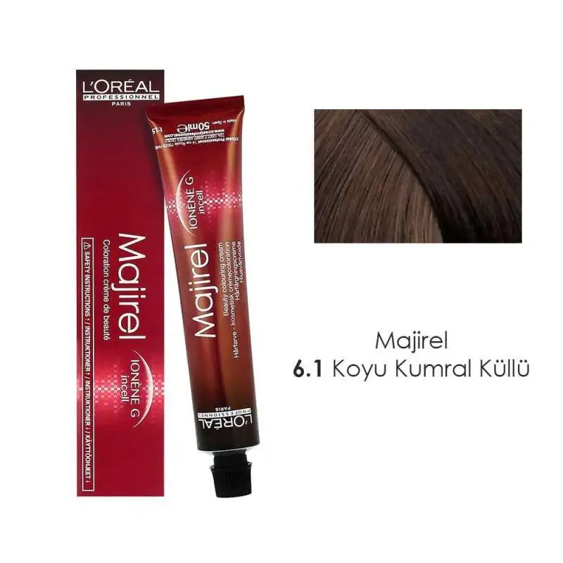 Loreal Profosyonel Majirel EU Absolu 6.1 Base 7 Saç Boyası V049 - 1