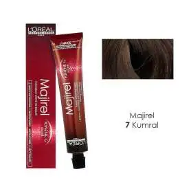 LOréal Professionnel Majirel 7 Kumral Saç Boyası 50 ml | Doğal ve Kalıcı Kumral Tonları - Loreal Professionnel