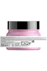 LOréal Professionnel Liss Unlimited Asi ve Dalgalı Saçlar İçin Yoğun Düzleştirici Maske - Kalıcı Pürüzsüzlük ve Isı Koruması 250 Ml - 8