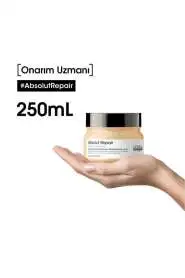 LOréal Professionnel Serie Expert Absolut Repair Yıpranmış Saçlar İçin Onarıcı Maske 250ml - Yoğun Keratin & Lipid Bakım - 6