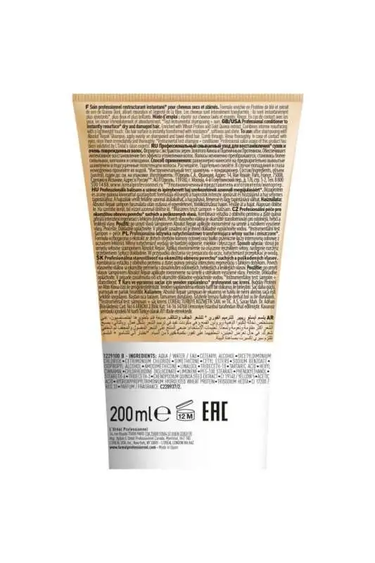 L’Oréal Professionnel Série Expert Absolut Repair Yoğun Onarıcı Saç Kremi 200 ml - 3