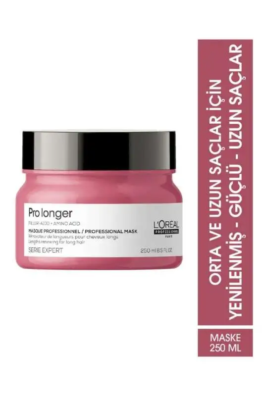 Loreal Pro Longer Uzun Saçlar İçin Yenileyici Bakım Maskesi 250ml - 1