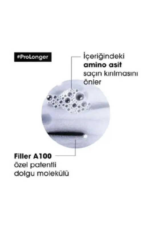 LOréal Professionnel Serie Expert Pro Longer Saç Uçları Onarıcı Şampuan - Kırık Uçları Yoğunlaştıran ve Uzamayı Destekleyen Bakım 500 ml - 4