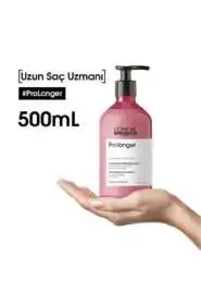 LOréal Professionnel Serie Expert Pro Longer Saç Uçları Onarıcı Şampuan - Kırık Uçları Yoğunlaştıran ve Uzamayı Destekleyen Bakım 500 ml - 6