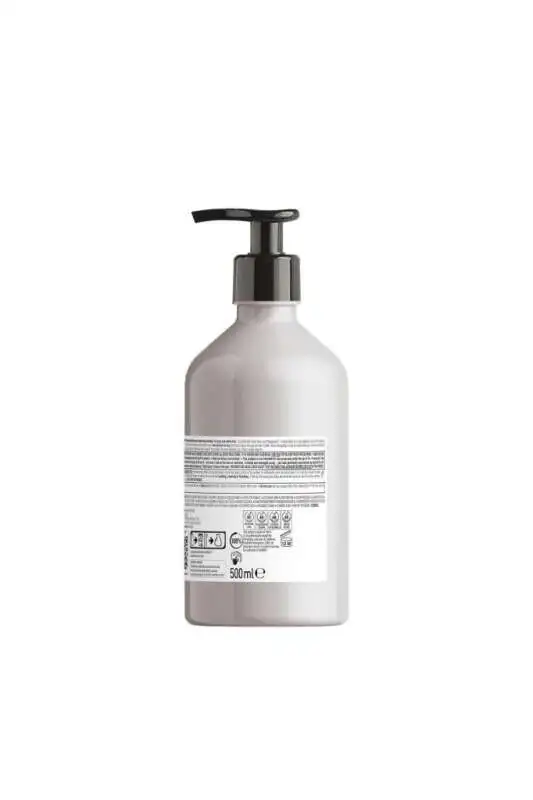 LOréal Professionnel Serie Expert Silver Mor Şampuan - Sararan ve Matlaşan Saçlar İçin Mor Pigmentli Arındırıcı Şampuan 500 ml - 6