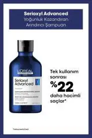 LOréal Professionnel Serioxyl Advanced İncelmiş Saç Telleri İçin Yoğunluk ve Hacim Artırıcı Şampuan 300 ml - Saç Kalınlaştırıcı & Kırık Önleyici - 1