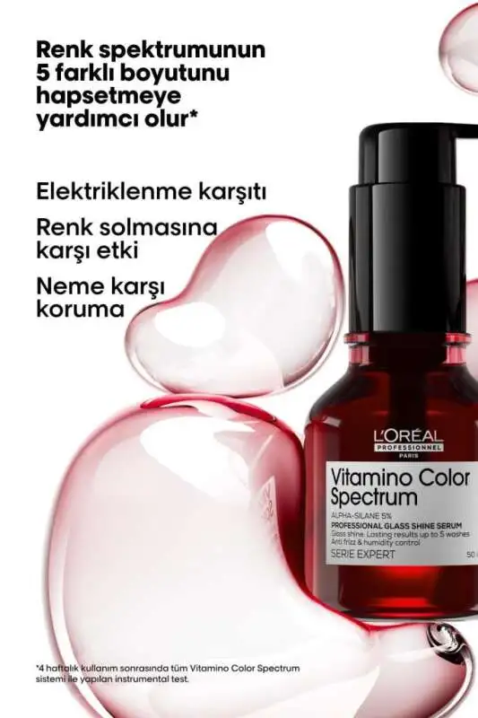 LOréal Professionnel Vitamino Color Spectrum Cam Parlaklığı Görünümü Kazandıran Serum 50 ml - 2