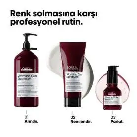 LOréal Professionnel Vitamino Color Spectrum Renk Koruyucu Şampuan 1500 ml - Boyalı Saçlar İçin Profesyonel Bakım - 8