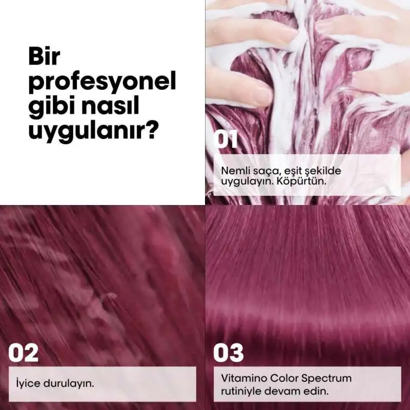 LOréal Professionnel Vitamino Color Spectrum Renk Koruyucu Şampuan 1500 ml - Boyalı Saçlar İçin Profesyonel Bakım - 6
