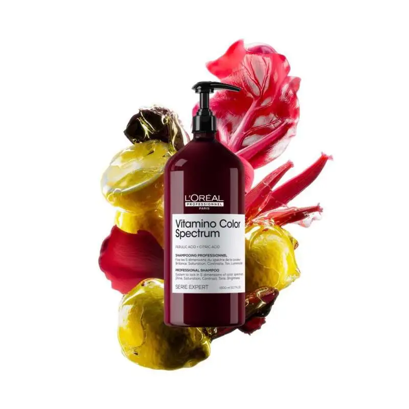 LOréal Professionnel Vitamino Color Spectrum Renk Koruyucu Şampuan 1500 ml - Boyalı Saçlar İçin Profesyonel Bakım - 7