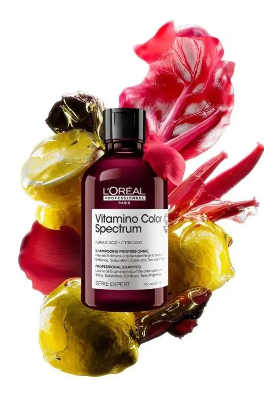 LOréal Professionnel Vitamino Color Spectrum Shampoo 300 ml - Renkli Saçlar İçin Vitamin Destekli Koruma Şampuanı - 5