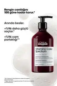 LOréal Professionnel Vitamino Color Spectrum Boyalı Saçlar İçin Solma Karşıtı & Renk Koruyucu Şampuan 500 ml - 2