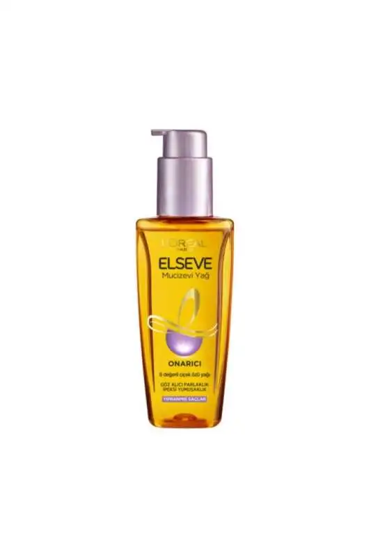 LOréal Saç Bakım Yağı 100ml | Canlandırıcı ve Yıpranmış Saçlar İçin - 1
