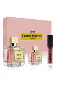 Luxury Prestige Twin Kadın EDP 100ml Set: Özel Tasarım Lüks ve Kalıcı Parfüm İkilisi - Luxury Prestige