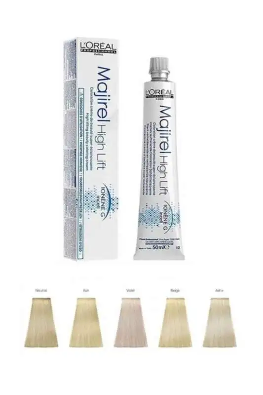 LOréal Professionnel Majirel High Lift HL Beige Ultra Açık Sarı Bej Saç Boyası 50 ml | Ekstra Açık ve Doğal Bej Tonlar - 1
