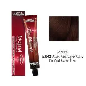 LOréal Professionnel Majirel French Brown 5.042 Açık Kestane Doğal Kahve Saç Boyası 50 ml | Doğal ve Kalıcı Fransız Kahve Tonları - Majirel