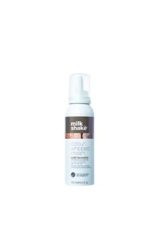 Milkshake Colour Whipped Cream Cold Brunette Renkli Durulanmayan Koruyucu Koyu Kahverengi 100 ml - 1