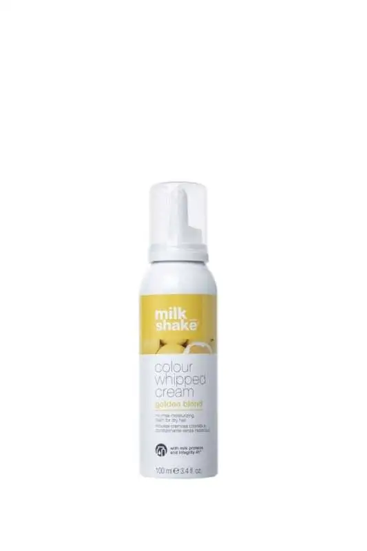 Milkshake Colour Whipped Cream Golden Blond Renkli Durulanmayan Koruyucu Köpük Altın Sarısı 100 ml - 1