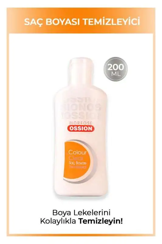 Morfose Ossion Saç Boyası Silici 200ml | Renk Açıcı ve Düzeltici - 1
