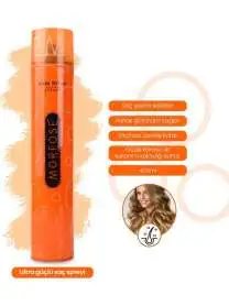 Morfose Ultra Sert Saç Spreyi 400ml | Yüksek Tutuculuk ve Kalıcı Saç Modeli - 2