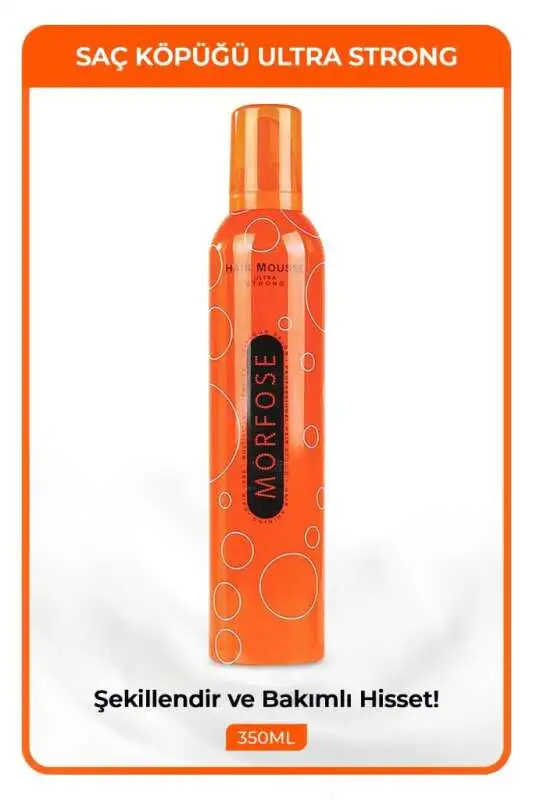 Morfose Saç Köpüğü 350ml | Ultra Strong Turuncu - 1