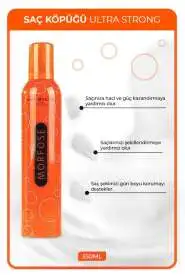 Morfose Saç Köpüğü 350ml | Ultra Strong Turuncu - 2