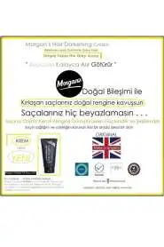 Morgans Pomade Hair Darkening Cream - Gri Örtücü ve Saç Koyulaştırıcı Bakım Kremi 150ml - 2
