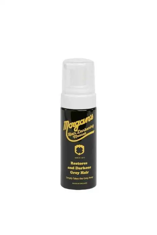 Morgans Pomade Hair Darkening Mousse - Doğal ve Kalıcı Saç Koyulaştırıcı Gri Örtücü Köpük 150ml - 1