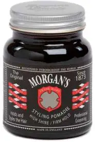 Morgan's Pomade High Shine/ Firm Hold (Black Label) 100 Gr - Morgan's Pomade