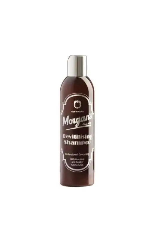 Morgans Pomade Revitalising Keratin Shampoo - Onarıcı Keratinli ve Saç Yenileyici Şampuan 250ml - 1
