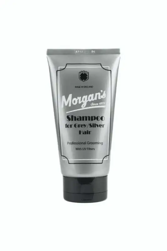 Morgans Pomade Grey Silver Şampuan - Gümüş ve Beyaz Saçlar İçin Renk Koruyucu Şampuan 150ml - 1