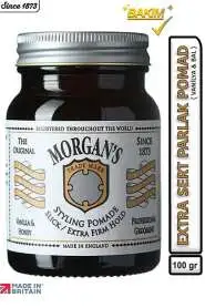 Morgans Pomade Vanilla & Honey Extra Firm Hold 100ml | Ekstra Güçlü Tutuşlu Saç Pomadı - 1
