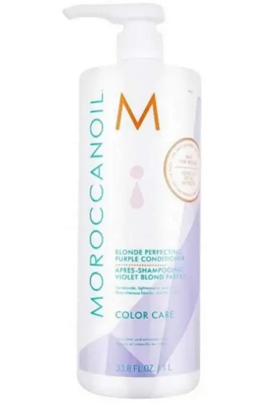 Moroccanoil Color Care Blonde Perfecring Purple Conditioner Renki Saçlar için Saç Kremi 1000 ML - 1