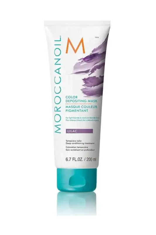 Moroccanoil Color Depositing Lilac Renk Tazeleyici Bakım Maskesi 200ml - 1