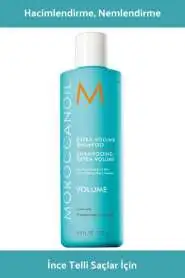 Moroccanoil Extra Volume Hacim ve Dolgunluk Şampuanı - İnce ve Düz Saçlar İçin 250ml - Moroccanoil