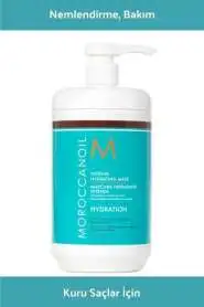 Moroccanoil Hydration Yoğun Nemlendirici ve Onarıcı Saç Maskesi - Kuru ve Hasarlı Saçlar İçin 1000ml - 1