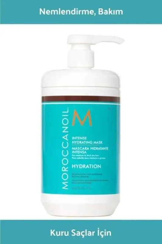 Moroccanoil Hydration Yoğun Nemlendirici ve Onarıcı Saç Maskesi - Kuru ve Hasarlı Saçlar İçin 1000ml - 2