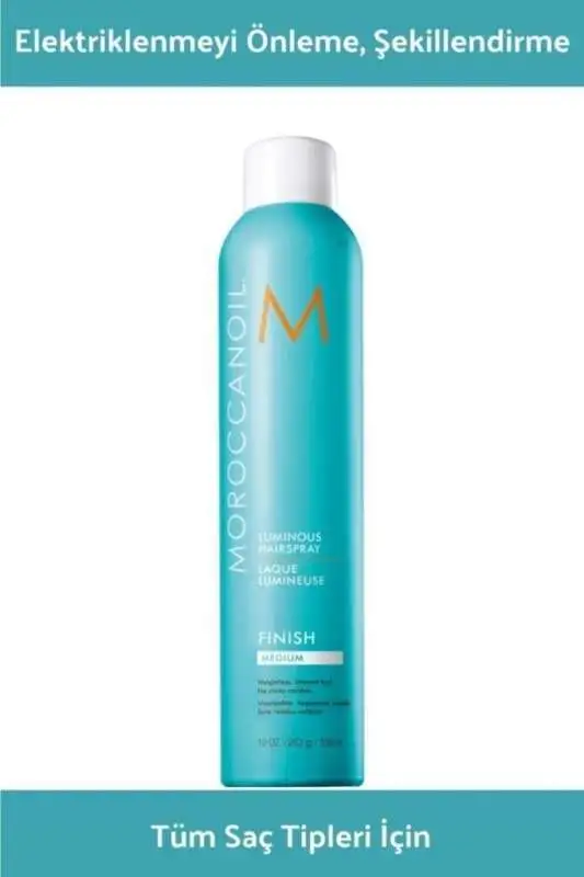 Moroccanoil Luminous Hairspray Orta Tutuşlu Sprey 330ml - 1