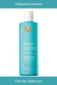 Moroccanoil Smooth Control Pürüzsüzleştirici Şampuan - Frizzy ve Kabarık Saçlar İçin Anında Düzlük 250 ML - Moroccanoil
