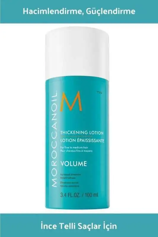 Moroccanoil Thickening Volume Argan Yağlı Yoğun Dolgunluk Saç Losyonu 100ml - 1
